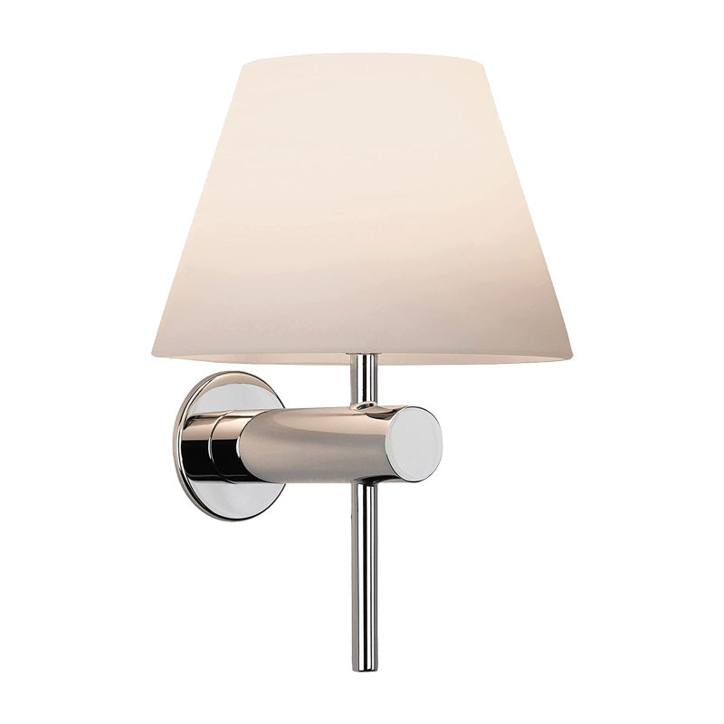 Modern Minimalist Fabric Shade Bedside Wall Lamp