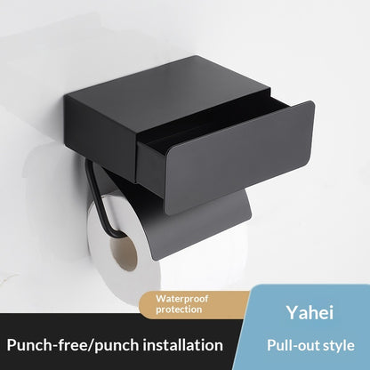 Black Bathroom Tissue Box Bathroom Wipes Shelf