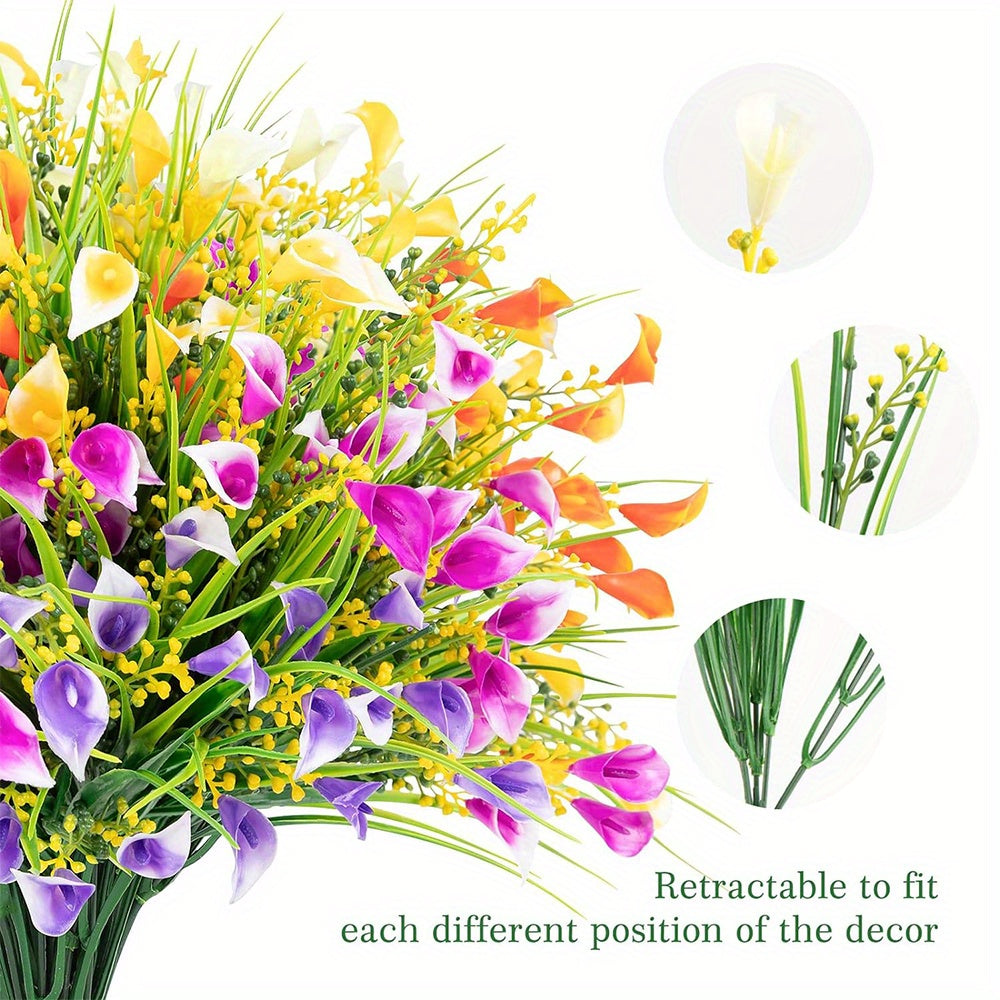 5 Artificial Calla Lilies