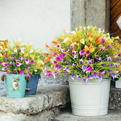 5 Artificial Calla Lilies
